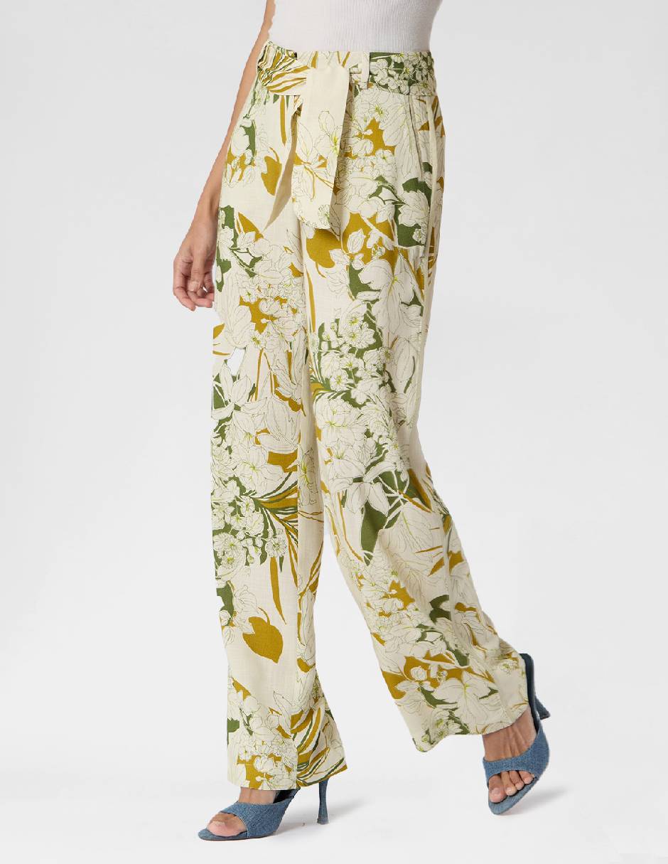 Pantalón regular regular para mujer